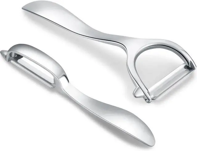 Main image of Set of 2 Stainless Steel Vegetable Peeler,Y-Shaped and I-Shaped Stainless Steel Peelers For Potatoes, All Fruits & Veggies¡