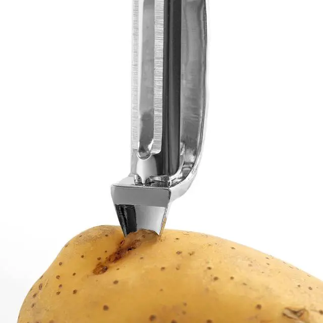 Alt view image 5 of 7 - Set of 2 Stainless Steel Vegetable Peeler,Y-Shaped and I-Shaped Stainless Steel Peelers For Potatoes, All Fruits & Veggies¡