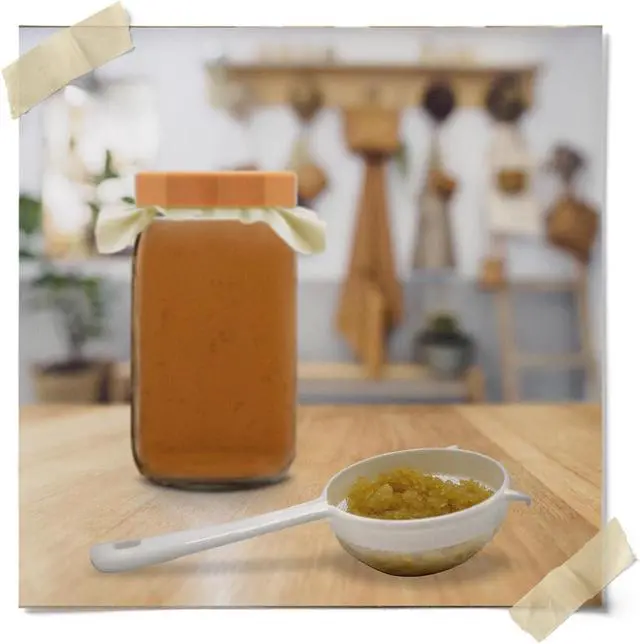 Alt view image 2 of 7 - Nylon Mesh Strainer 2 Pack - Strain Your Wide Mouth Mason Jar Batches - Less Mess, Less Waste - Strain Your Water Kefir Grains - Homebrewing And Kitchen Essential - 2 Strainers - 3"