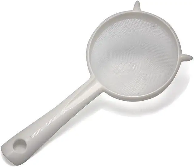 Alt view image 6 of 7 - Nylon Mesh Strainer 2 Pack - Strain Your Wide Mouth Mason Jar Batches - Less Mess, Less Waste - Strain Your Water Kefir Grains - Homebrewing And Kitchen Essential - 2 Strainers - 3"