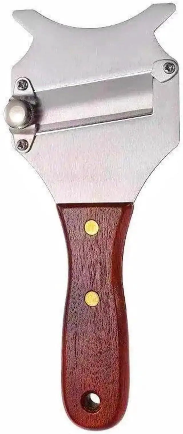 Main image of CyoufineTruffle Slicer Shaver Garlic Chocolate Cheese Shaver Stainless Steel Grater Curler with Adjustable Smooth Blade