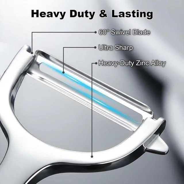 Alt view image 3 of 7 - Vegetable Peelers with Swivel Blade