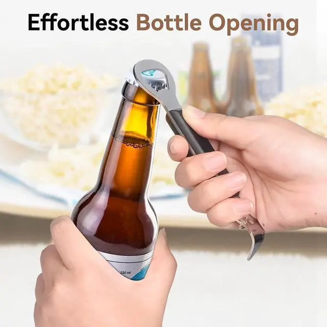 Alt view image 4 of 6 - Anyongora 2-in-1 Can Punch Opener & Bottle Opener, 6.1" Compact