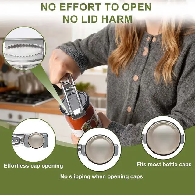 Alt view image 5 of 7 - Adjustable Jar Opener for Weak Hands Max.4-Inch Lids