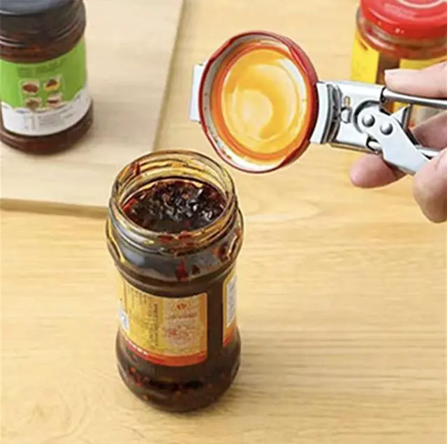 Alt view image 3 of 6 - Jar Opener for Weak Hands,Adjustable Stainless Steel Can Opener, Jar Gripper Tight Lid Opener, Kitchen Gadgets, Easy Jar Opener for the Elderly and Children (1Pc)
