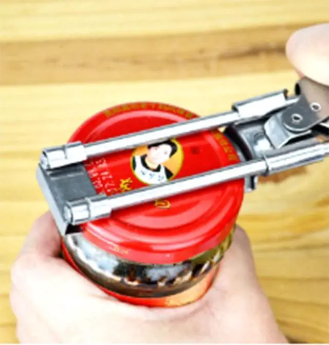 Alt view image 6 of 6 - Jar Opener for Weak Hands,Adjustable Stainless Steel Can Opener, Jar Gripper Tight Lid Opener, Kitchen Gadgets, Easy Jar Opener for the Elderly and Children (1Pc)