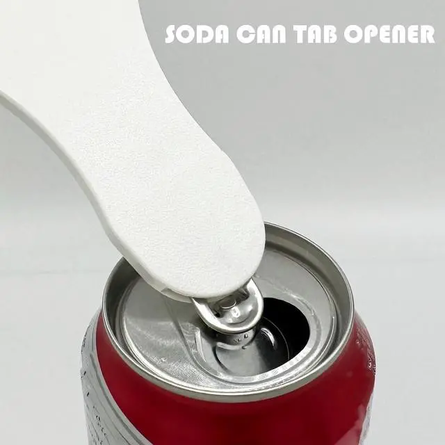 Alt view image 3 of 6 - MITCHENIFY 2 in 1 Soda Pop Top Can Opener Manual, Cat Food Can Opener