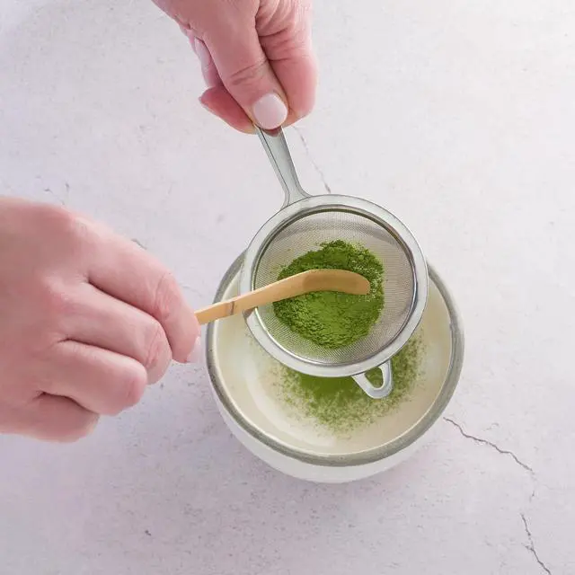 Alt view image 2 of 7 - Matcha Sifter | Tea Strainer | Very Fine Mesh | Stainless Steel | Eliminate Clumps In Matcha Green Tea Powder