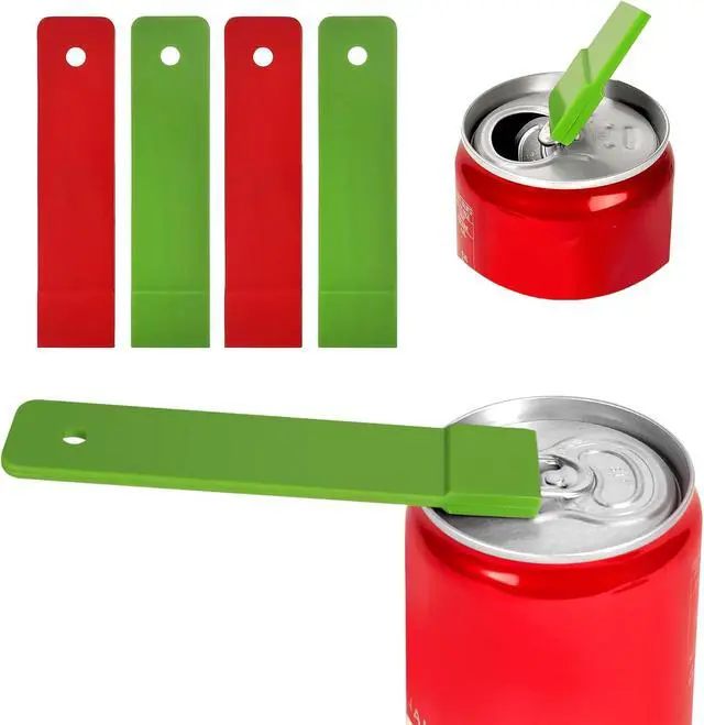 Alt view image 3 of 7 - Pop Can Opener 4 Pack Beer Can Opener, Soda Can Tab Opener, Party Essential Tool, Great Tool for Bartenders