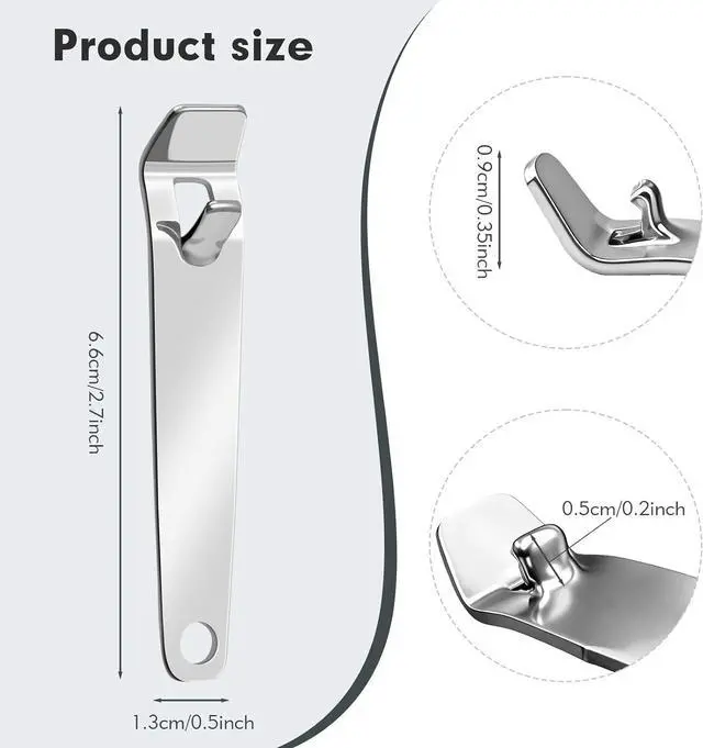 Alt view image 2 of 7 - 3 PCS Mini Vial Opener For 20mm And 13mm, Stainless Steel Vial Decapper