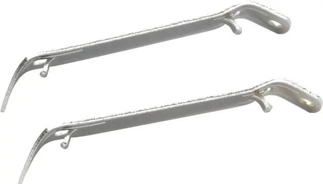Alt view image 5 of 5 - Chef Craft Select Durable Plated Iron Bottle Opener, 4.5 inches in length 2 piece set, Gray