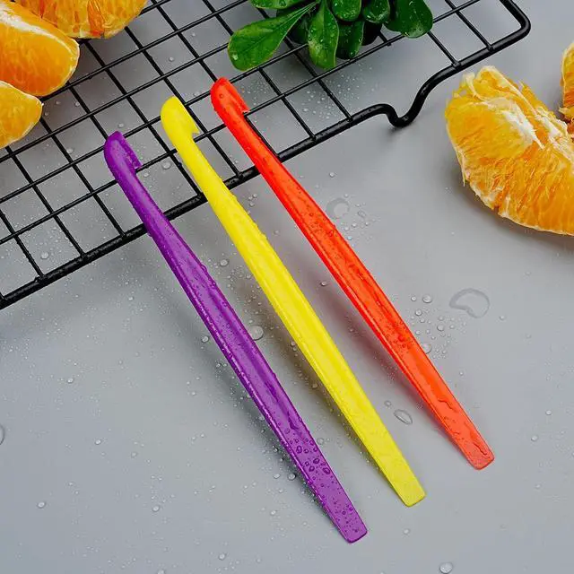 Alt view image 3 of 7 - New Talent 6 Orange Peeler Set Orange Peeler Easy Open Citrus Lemon Citrus Peeler Cutter Vegetable Slicer Fruit Tools Kitchen Gadgets(Neon Bright Color)