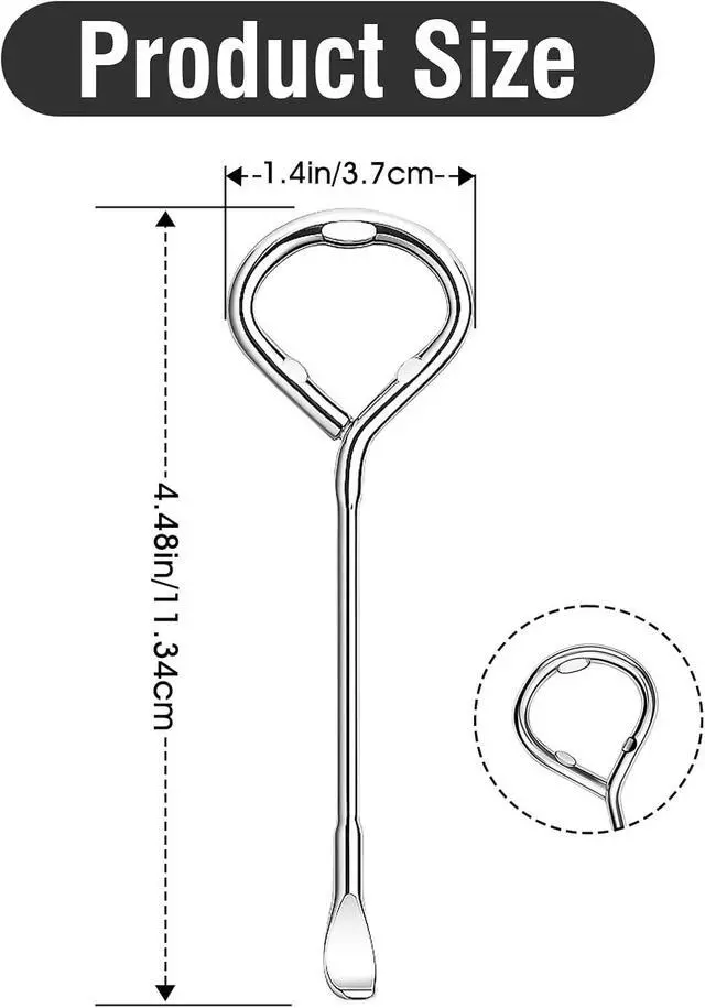 Alt view image 2 of 6 - 6 Pcs Stainless Steel Paint Can Openers and Bottle Openers for Beer