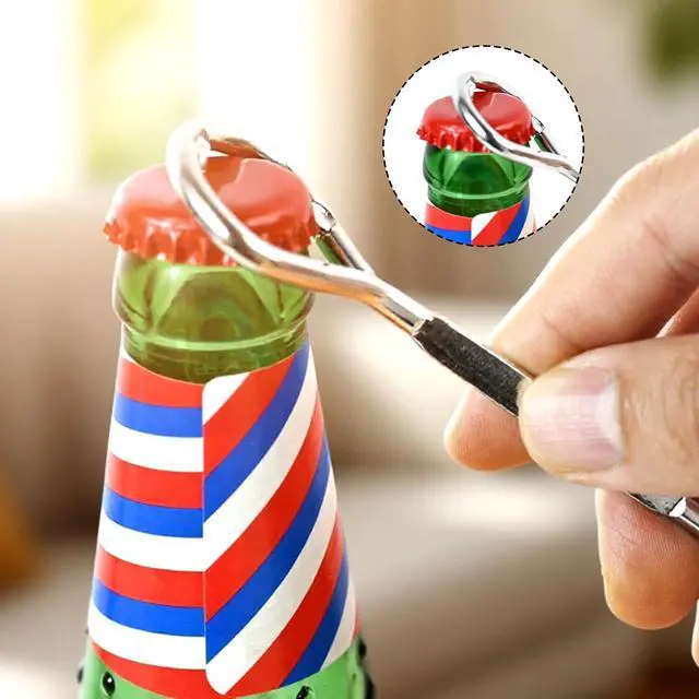Alt view image 5 of 6 - 6 Pcs Stainless Steel Paint Can Openers and Bottle Openers for Beer