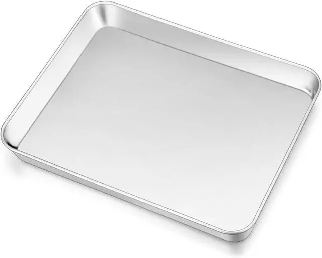 Main image of 10.4" Baking Sheet Pan (1Pc), Joyfair Stainless Steel Toaster Oven Trays