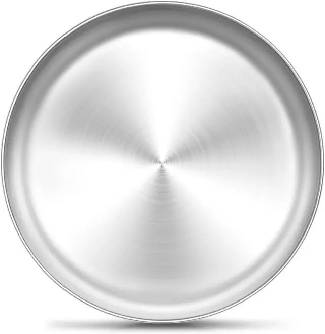 Main image of TeamFar 9 Inch Pizza Pan, Stainless Steel Small Pizza Tray for Oven - 1PCS