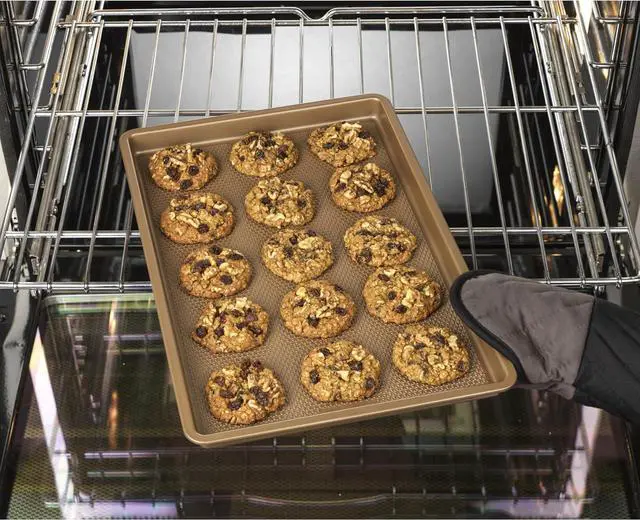 Alt view image 6 of 7 - GoodCook BestBake Nonstick Textured Carbon Steel Cookie Sheet, 11" x 17", Large Baking Sheet, Even Heating, Scratch-Resistant, Non-Toxic, Durable, Ideal for Baking and Sheet Pan Dinners