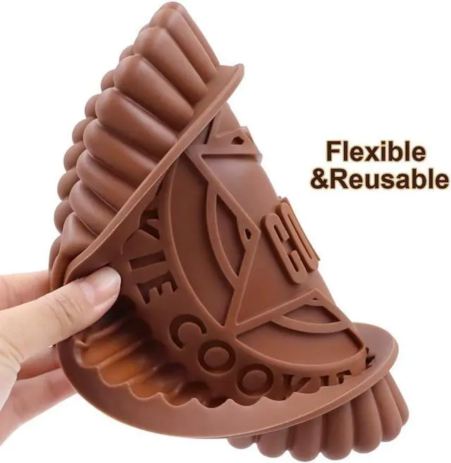 Alt view image 3 of 7 - 2 Pcs 7.4" Silicone Round Cake Pan for Baking, Food Grade