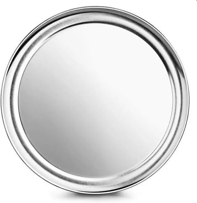 Main image of Pizza Pan, Pizza Pan for Oven, Aluminum Pizza Tray, Thick Round Pizza Plate Pizza Baking Sheet, Easy Clean & Dishwasher Safe, Set of 1 (12 inch)