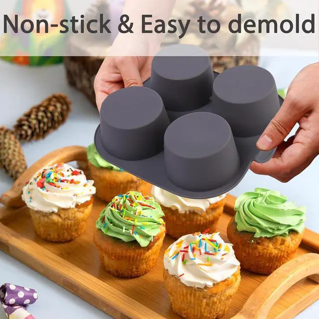 Alt view image 3 of 7 - Silicone Muffin Pan for Air Fryer and Oven Baking