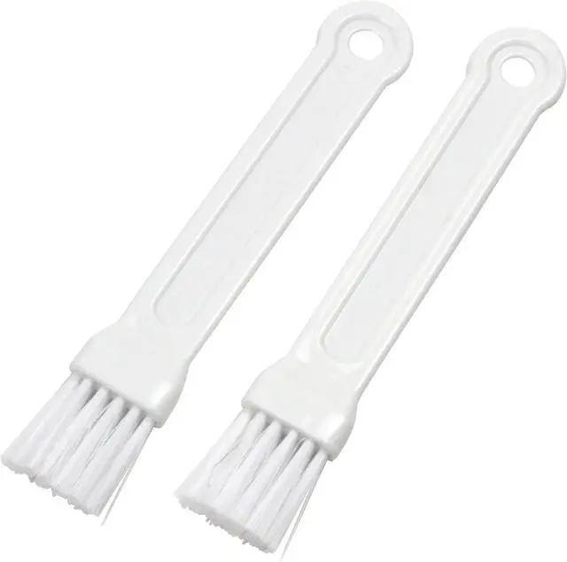 Main image of Chef Craft Select Plastic Mini Pastry Brush, 7 inches in length 1 inch width 2 piece set, White