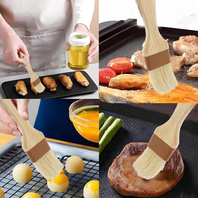 Alt view image 3 of 5 - 3 Inch Pastry Brushes, Butter Brush for Cooking