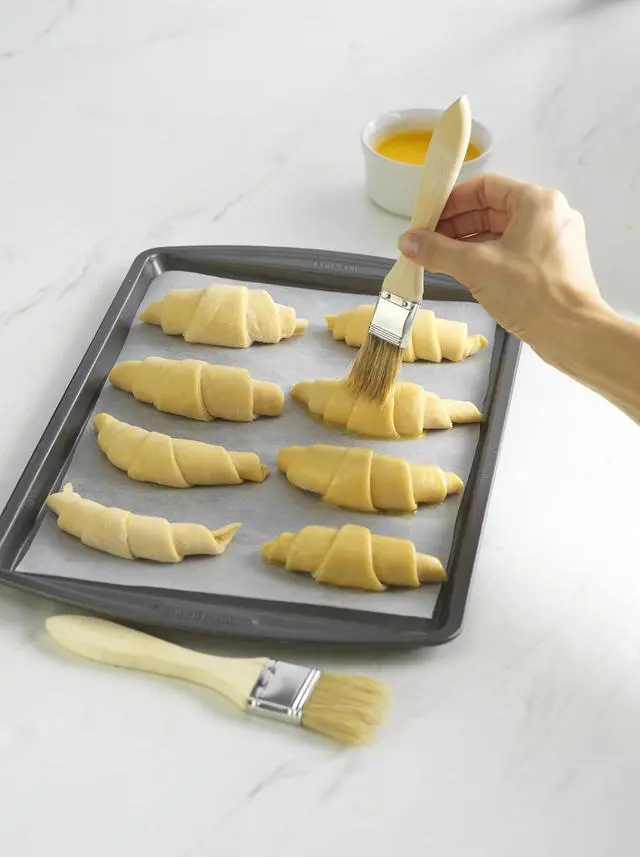 Alt view image 3 of 4 - GoodCook Everyday Basting Brushes 2-Pack, Natural Wood