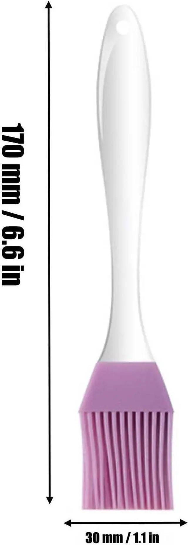 Alt view image 2 of 6 - Silicone Pastry Brush 5 Pack Basting Brush Heat Resistant