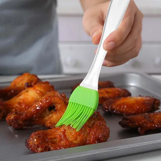 Alt view image 6 of 6 - Silicone Pastry Brush 5 Pack Basting Brush Heat Resistant