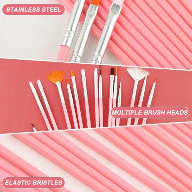 Alt view image 3 of 7 - 33Pcs Cake Decorating Brushes, Food Safe Paint Brushes Set Pastry Brush