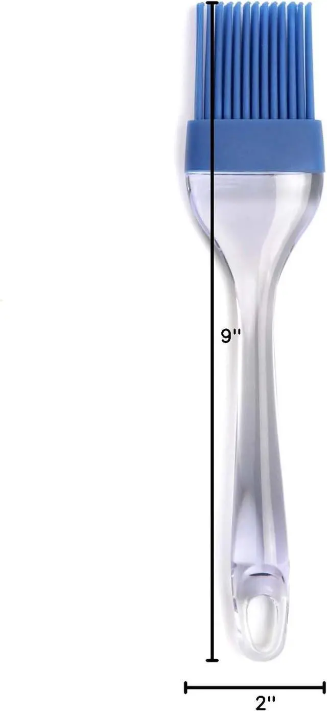 Alt view image 7 of 7 - Norpro Silicone Basting Brush, Blue