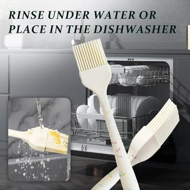 Alt view image 3 of 6 - Silicone Basting Brushes, BPA-Free Pastry Brush for BBQ