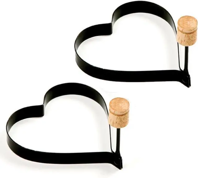 Main image of Norpro Nonstick Heart Pancake/Egg Rings, Set of 2