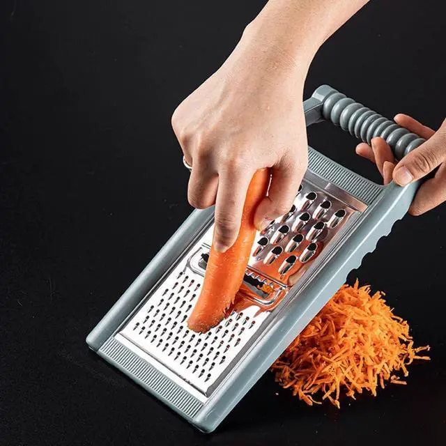 Alt view image 2 of 7 - DECHOUS Vegetable Grater, Stainless Steel Manual Slicer
