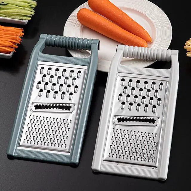 Alt view image 7 of 7 - DECHOUS Vegetable Grater, Stainless Steel Manual Slicer