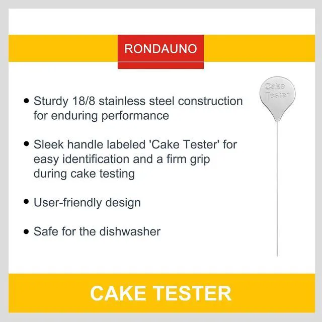 Alt view image 3 of 7 - Rondauno Cake Tester, 2 Packs Cakes Testing Stick for Baking Doneness