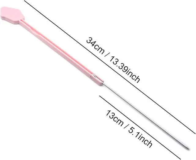 Alt view image 2 of 4 - 2 Pcs Cake Tester for Baking Doneness Stainless Steel Cake Tester Stick (Foldable)