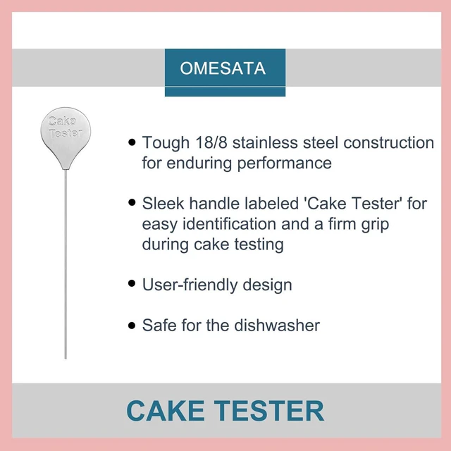 Alt view image 3 of 7 - Omesata Cake Tester for Baking, 4 Packs Cakes Testing Stick Doneness