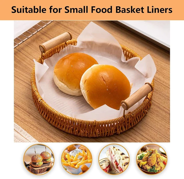 Alt view image 5 of 7 - 100Pcs 6" x 6" Unbleached Parchment Paper, Burger Patty Paper, Non-Stick Squares Wax Paper Sheets for Seperating Patty, Cookies, Baking, Wrapping Candies
