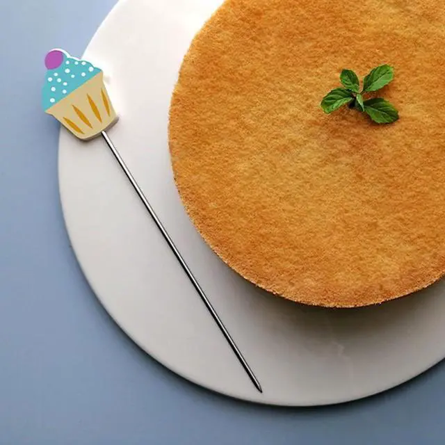 Alt view image 3 of 7 - 6 pcs Cake Testers Baking Tester Set Stainless Steel Cake Probe Needles for Doneness Testing 1-6 in Lengths Reusable Kitchen Baking Tools for Cakes Bread Muffins