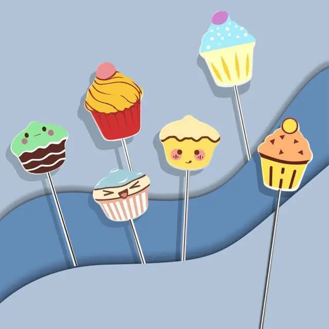 Alt view image 7 of 7 - 6 pcs Cake Testers Baking Tester Set Stainless Steel Cake Probe Needles for Doneness Testing 1-6 in Lengths Reusable Kitchen Baking Tools for Cakes Bread Muffins