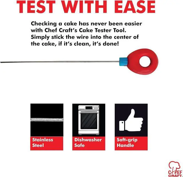 Alt view image 3 of 5 - Chef Craft Cake Tester