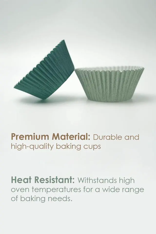 Alt view image 3 of 7 - Bake Choice 200 Pcs Cupcake Liners for Baking, Standard Size, Calyx Series