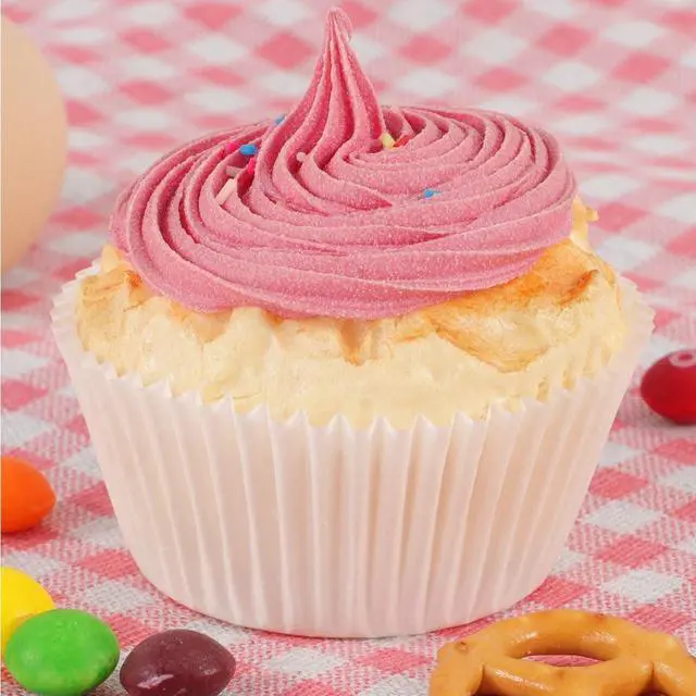 Alt view image 4 of 7 - Caperci Standard White Cupcake Liners for Baking 200 Counts - Greaseproof Muffin Baking Cups for Wedding Birthday Party Baby Shower Festivals (White)