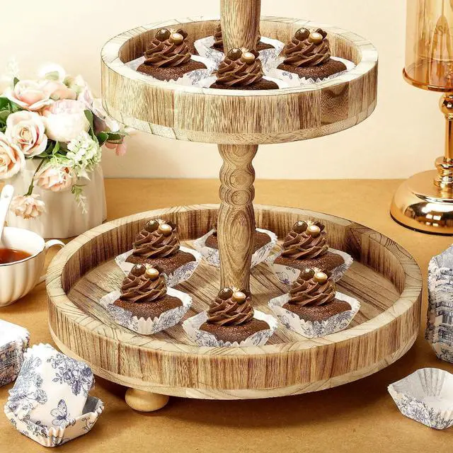 Alt view image 4 of 7 - Tanlade 350 Pcs Square Mini Cupcake Liners Disposable Brownie Baking Pan Liners 1.77 Inch Paper Baking Cup for Cup and Cupcakes Party Supplies for Weddings Birthdays Bridal Showers(Blue Flower)