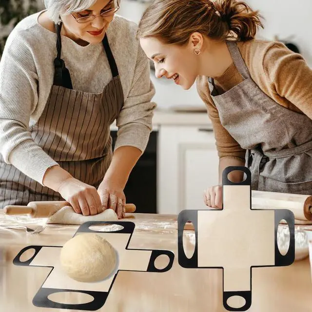 Alt view image 6 of 6 - Silicone Bread Sling Mat - Reusable Sourdough Bread Making Loaf Pan Lifter Liner Non-stick & Easy Clean Dough Transfer Mats with 4 Handles Fits for 9x5" or 1.5lb Loaf Pans