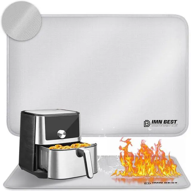Main image of Heat Resistant Mat for Air Fryer, Silicone Mat for Kitchen Counter