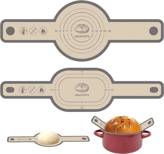 Main image of Koolstuffs Silicone Bread Sling, Nonstick & Easy to Clean, 2 PCS