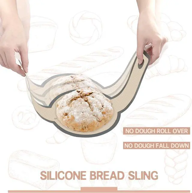 Alt view image 4 of 7 - Koolstuffs Silicone Bread Sling, Nonstick & Easy to Clean, 2 PCS