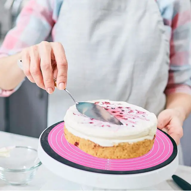 Alt view image 5 of 7 - 2 PCS 12 Inch Silicone Cake Mat Silicone Baking Mat with Measurement